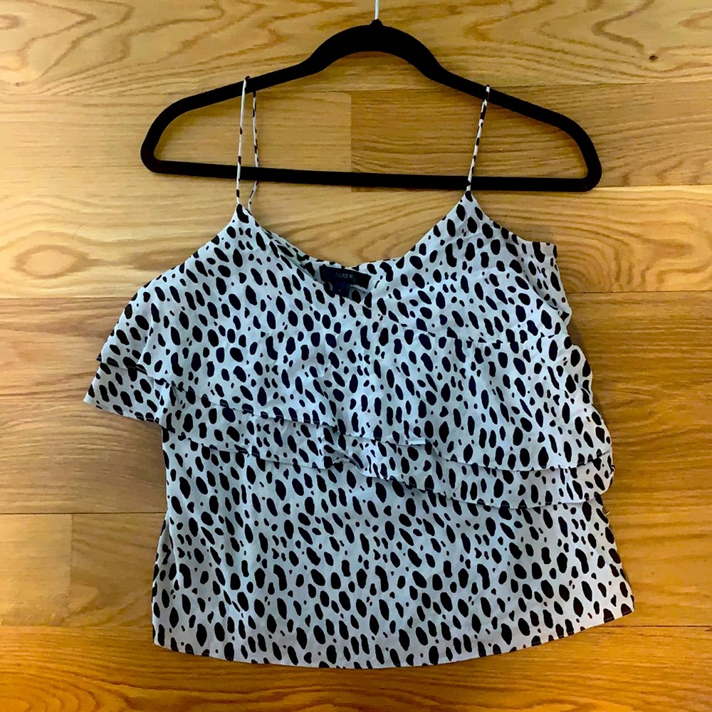 Jcrew Ruffle Cami - image 1